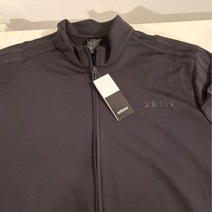 🆕 Adidas Men’s Black Track Jacket - XL